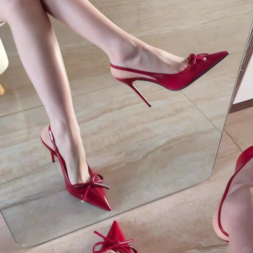 Red high heels